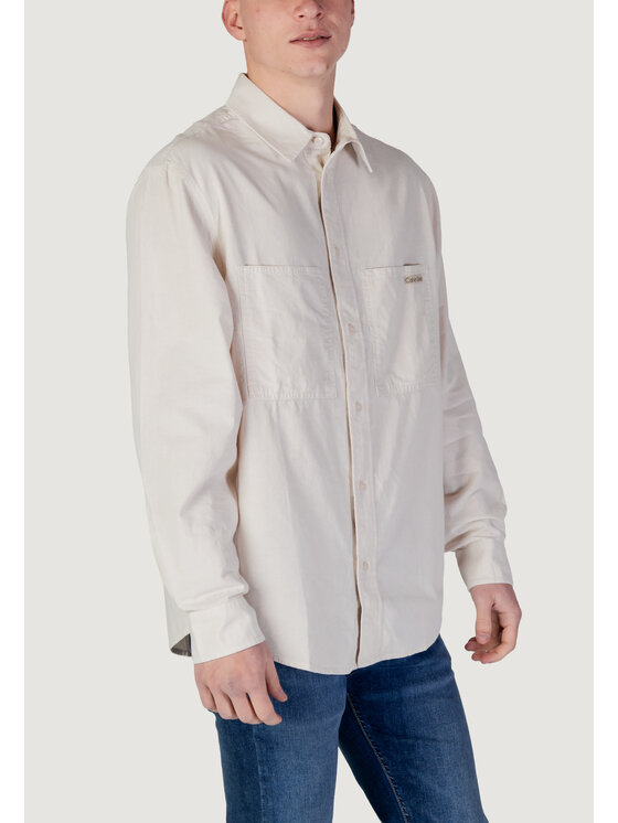 Calvin Klein Jeans Calvin Klein Jeans Camicia CHAMBRAY Beige To Fit