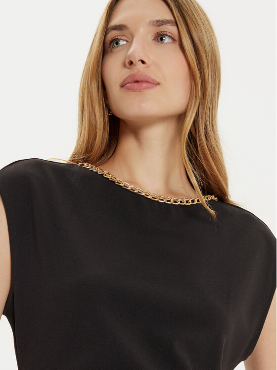 Rinascimento Rinascimento Coctailkleid CFC0121364003 Schwarz Regular Fit