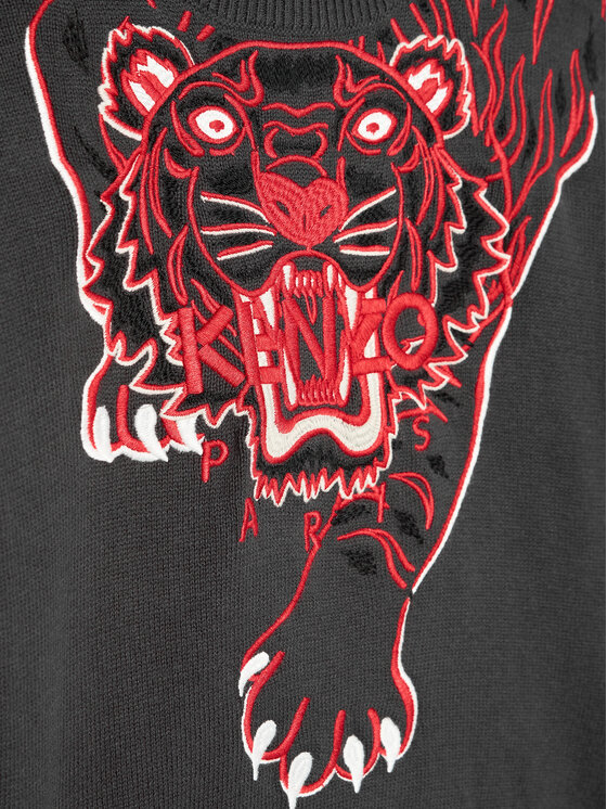 Kenzo Kids Kenzo Kids Svetr K15123 Šedá Regular Fit