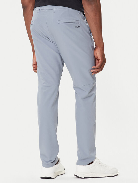 BOSS BOSS Bavlnené nohavice T_Commuter 50534303 Sivá Slim Fit