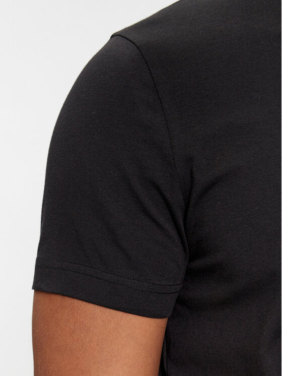 Calvin Klein Calvin Klein Marškinėliai K10K112724 Juoda Slim Fit