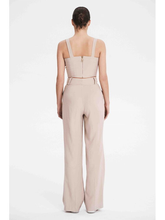 BENU BENU Top Top Beżowy Slim Fit