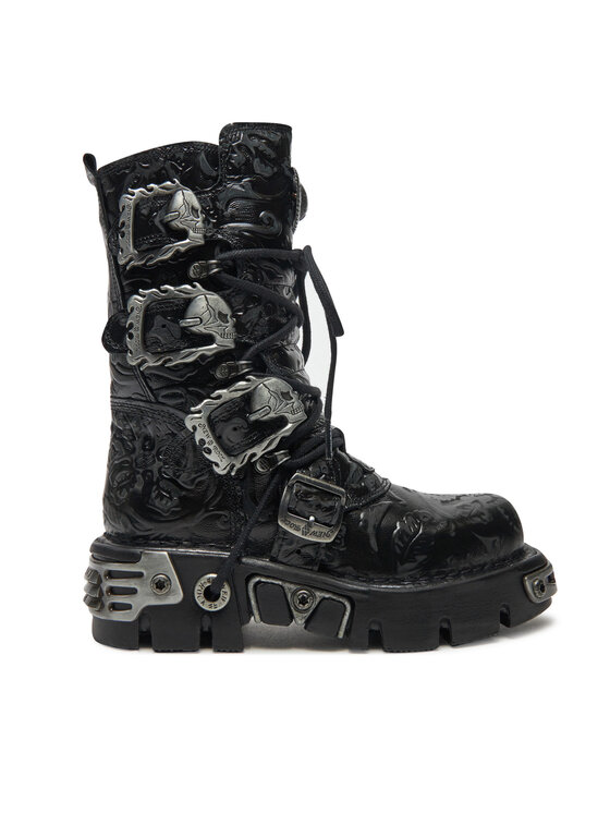 NEW ROCK NEW ROCK Bocanci M-391-S4 Negru