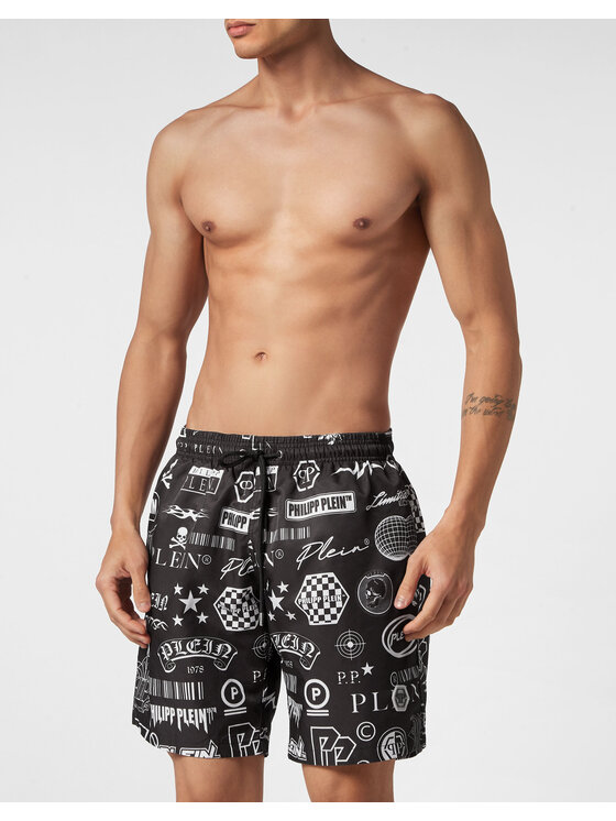 PHILIPP PLEIN PHILIPP PLEIN Plavky 2747 Černá
