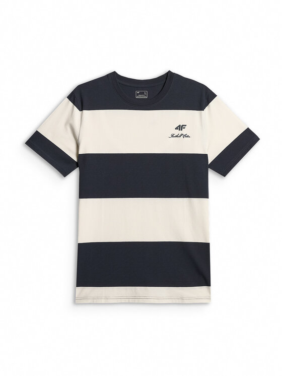 4F 4F T-Shirt PLAYER Granatowy Regular Fit