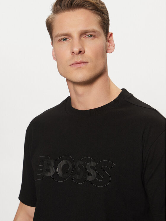 BOSS BOSS T-shirt 50531271 Crna Regular Fit