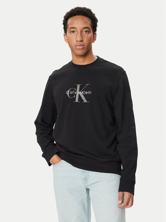 Calvin Klein Jeans Calvin Klein Jeans Jopa 350 Terry LV04RG278G Črna Regular Fit