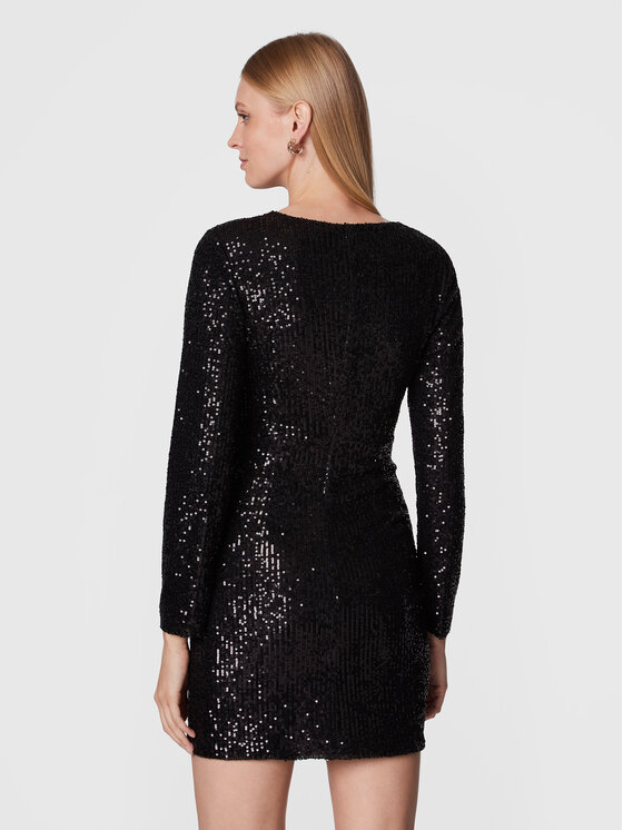 Abito da cocktail B4512 Nero Regular Fit