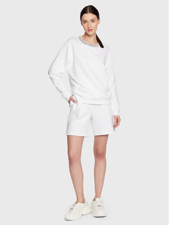 Pantaloncini di tessuto PAD273W435 Bianco