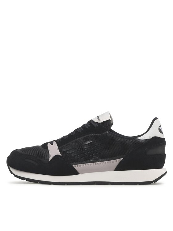 Emporio Armani Emporio Armani Sneakersy X4X537 XM678 S158 Granatowy