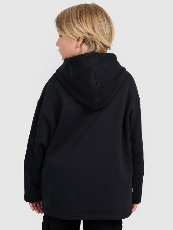 4F 4F Bluza CITY LINES Czarny Oversize