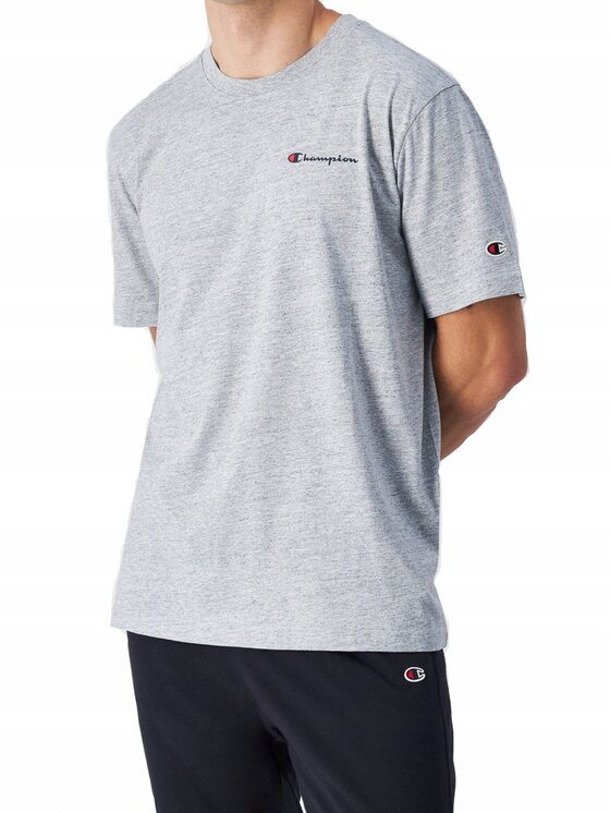 Champion Champion T-Shirt 220264-EM021 Szary Standard Fit