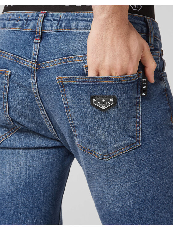 PHILIPP PLEIN PHILIPP PLEIN Jeansy 67 Modrá Slim Fit
