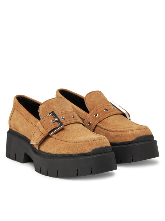HUGO HUGO Loafersy 50541731 Beżowy