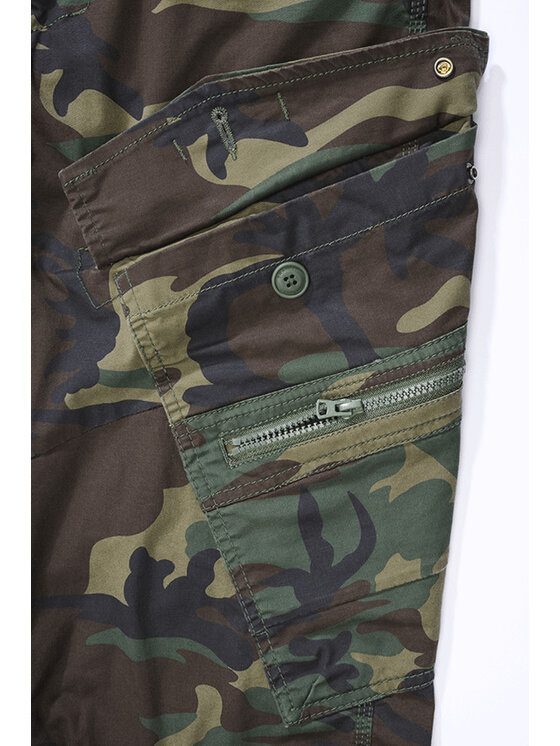 Brandit Brandit Spodnie outdoor 9470.10.M Brązowy Slim Fit