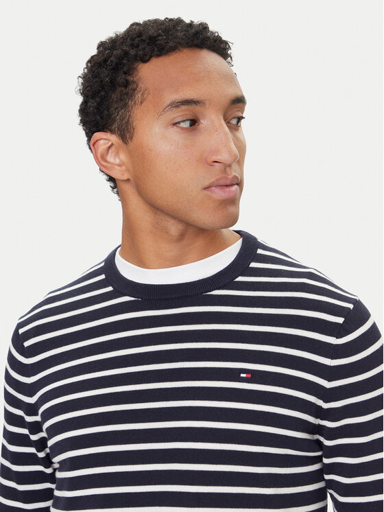 Tommy Hilfiger Tommy Hilfiger Sveter Essential Ssnl MW0MW39999 Tmavomodrá Regular Fit