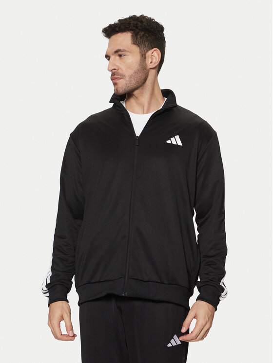 adidas Trening Sportswear Basic 3-Stripes JC5375 Negru Regular Fit