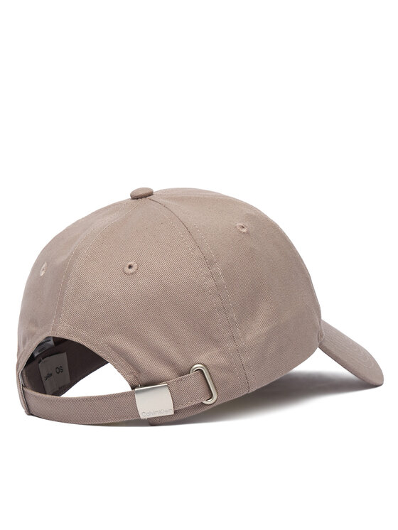 Calvin Klein Calvin Klein Καπέλο Jockey Monologo Embroidery Baseball Cap LV04G5004G Μπεζ