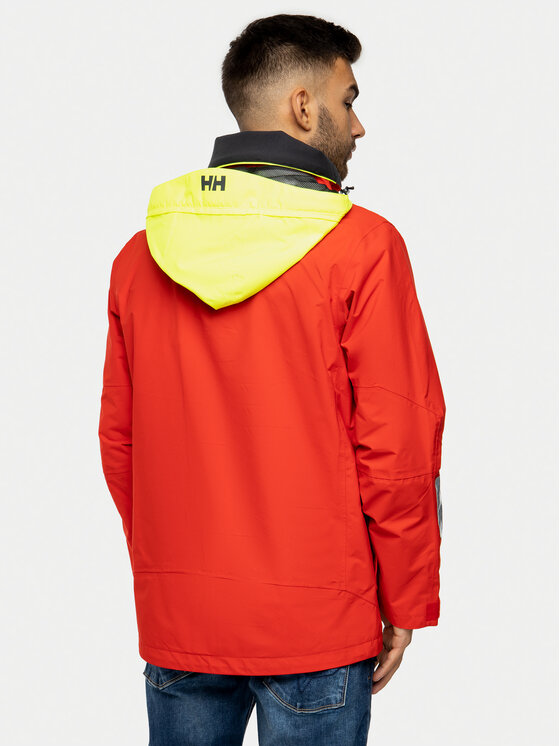 Helly Hansen Helly Hansen Regenjacke Pier 33872 Rot Regular Fit