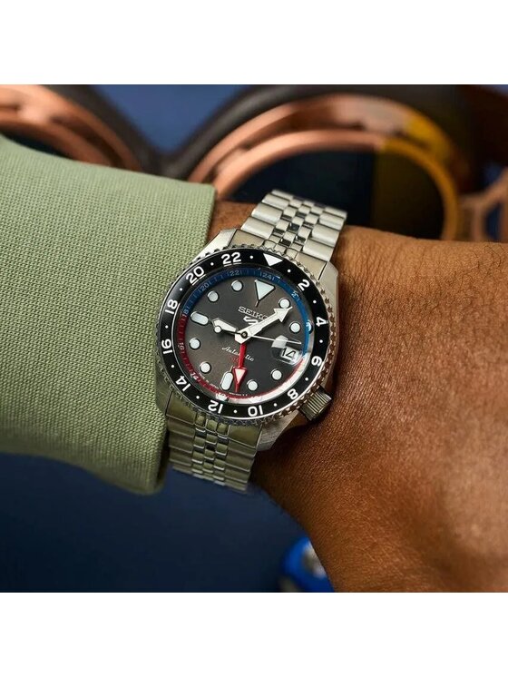Seiko Seiko Zegarek SSK019K1 Srebrny