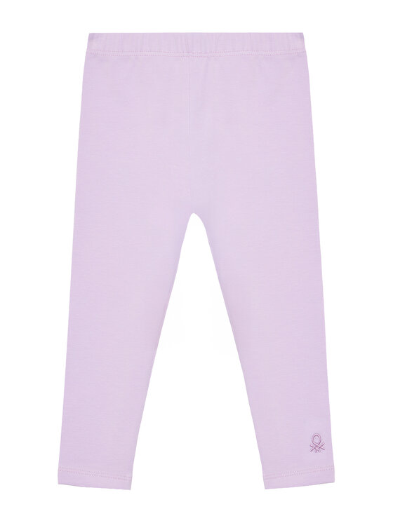 United Colors Of Benetton Legginsy 3MT1GF01L Fioletowy Slim Fit