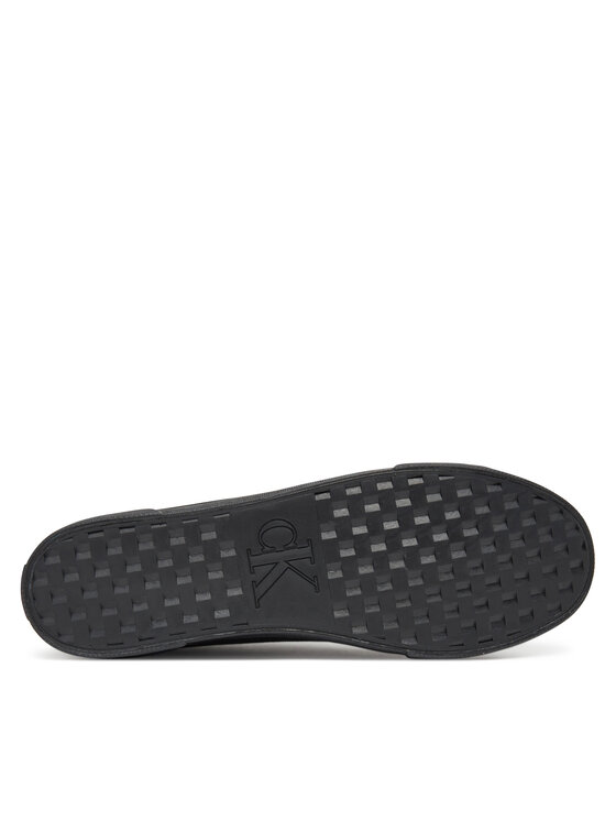 Calvin Klein Jeans Calvin Klein Jeans Πάνινα παπούτσια Ess Vulc Low Mg Cv YM0YM01301 Μαύρο