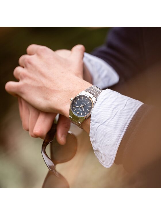 Casio Casio Zegarek EFK-110D-2AER Srebrny