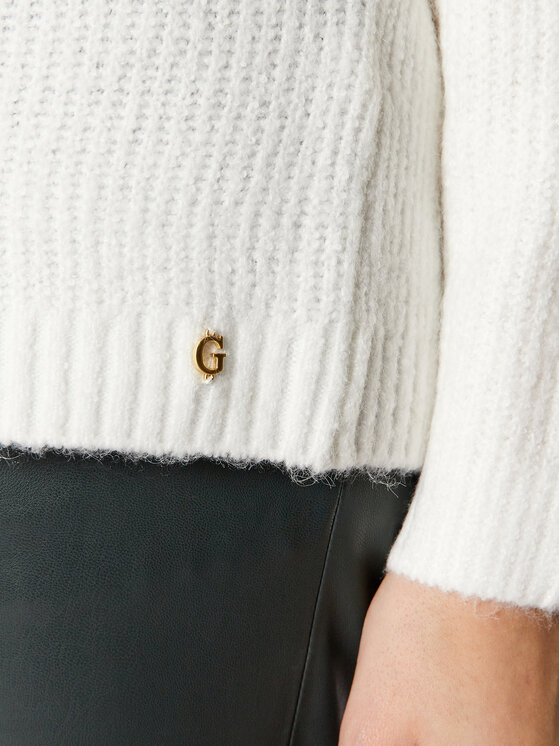 Guess Guess Светр W2RR31 Z2YZ0 Білий Regular Fit