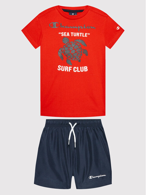 Completo t-shirt e pantaloncini sportvi Champion