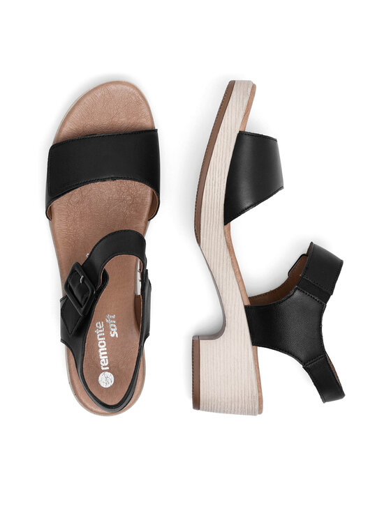 Remonte Remonte Sandalen D0N52-00 Schwarz