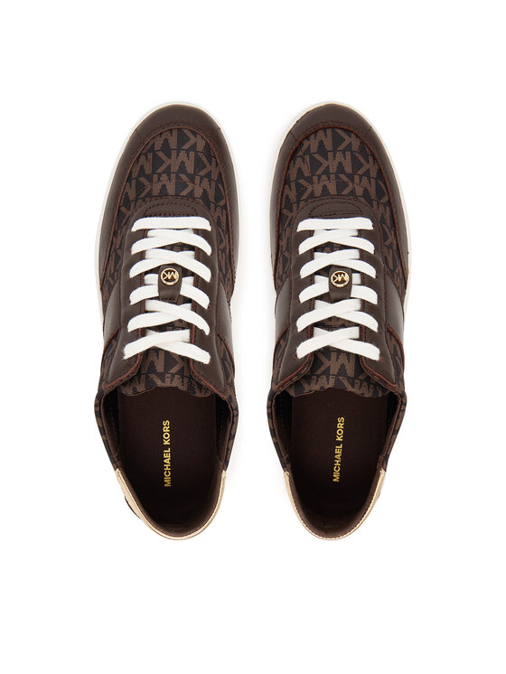 MICHAEL Michael Kors MICHAEL Michael Kors Снікерcи Kaycee 43T5KCFS5L Коричневий