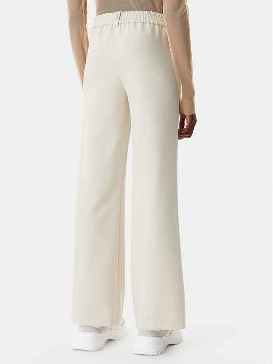 Patrizia Pepe Patrizia Pepe Hlače iz tkanine 8P0709/A533-B814 Bež Regular Fit