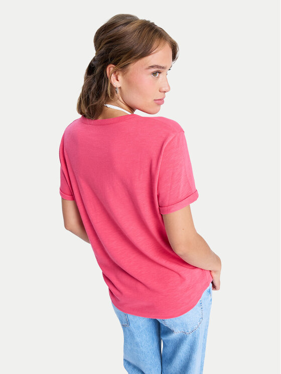 Roxy Roxy Marškinėliai ERJZT06024 Geltona Regular Fit