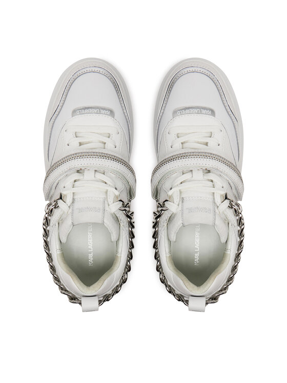 KARL LAGERFELD KARL LAGERFELD Laisvalaikio batai KL63543 Balta