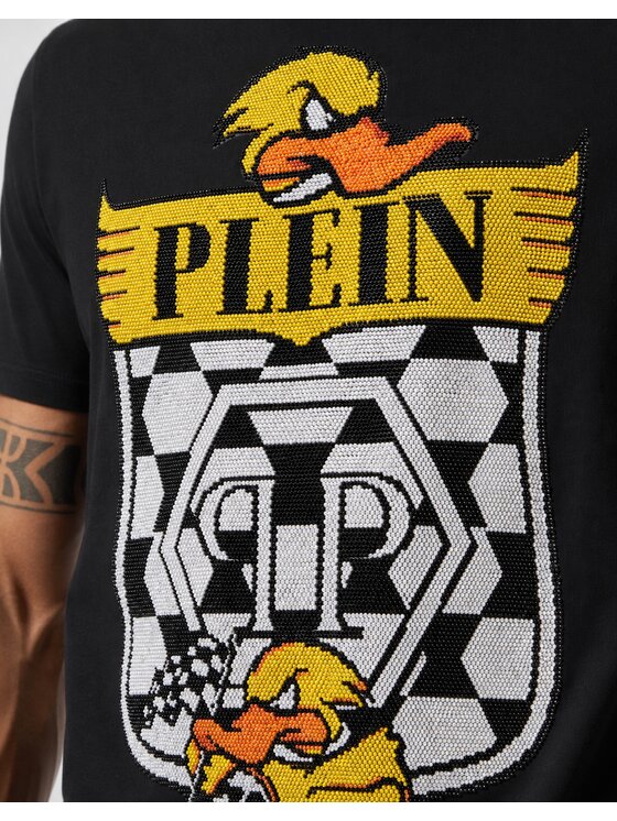 PHILIPP PLEIN PHILIPP PLEIN T-Shirt 31691 Czarny Regular Fit