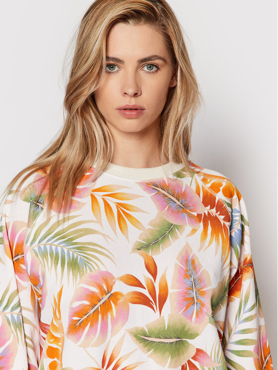 Felpa Cut Off C3FL20 BIP2 Multicolore Relaxed Fit