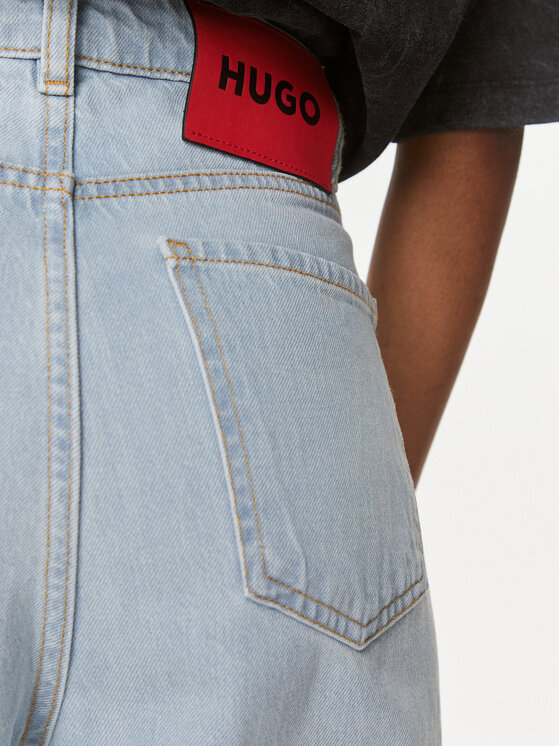 HUGO Hugo Traperice 935_6 50510649 Svijetloplava Relaxed Fit