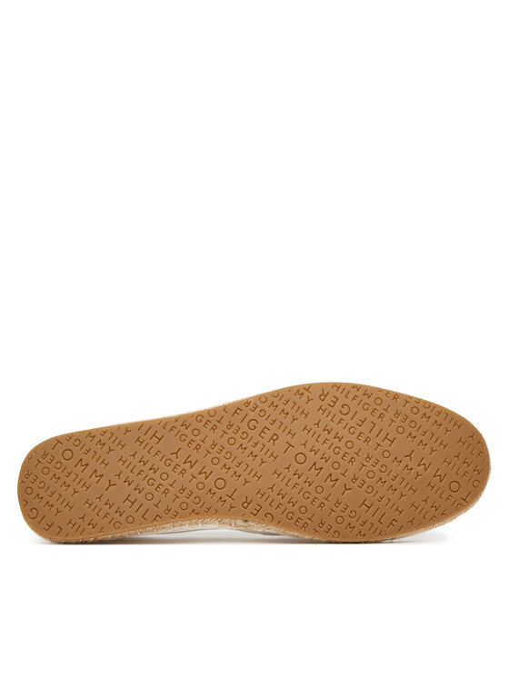 Tommy Hilfiger Tommy Hilfiger Espadrile Th Script Summer Espadrille FW0FW09240 Alb