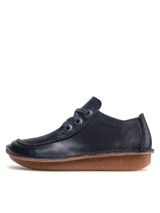 Clarks Clarks Półbuty Funny Dream 261668184 Granatowy