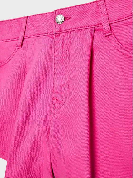United Colors Of Benetton United Colors Of Benetton Шорти от плат 4RISC9019 Розов Regular Fit