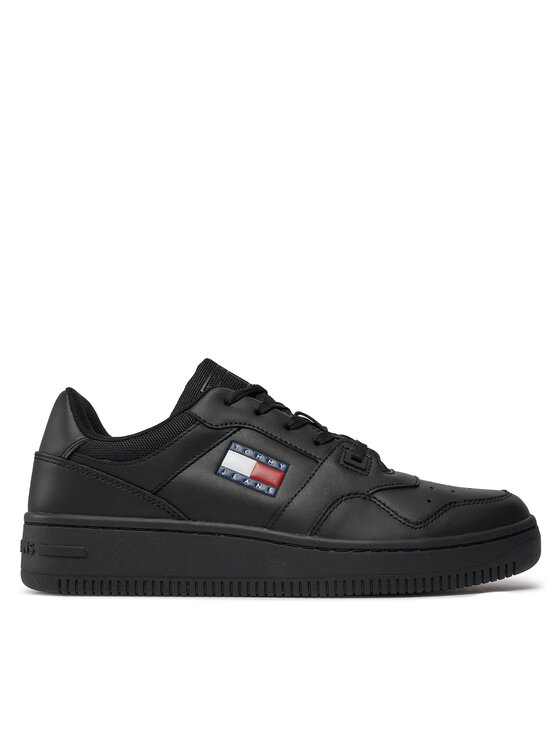 Sneakers Tommy Jeans Tjm Retro Basket Ess EM0EM01395 Black BDS