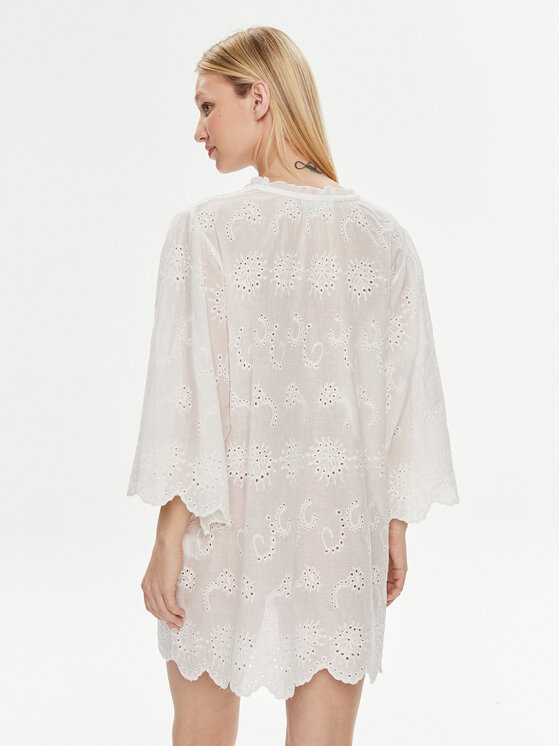 Melissa Odabash Melissa Odabash Paplūdimio suknelė Lucy Balta Relaxed Fit