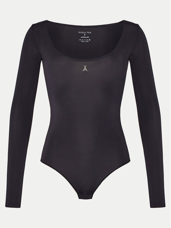 Patrizia Pepe Patrizia Pepe Bodi 8M1689/J257-K103 Črna Slim Fit
