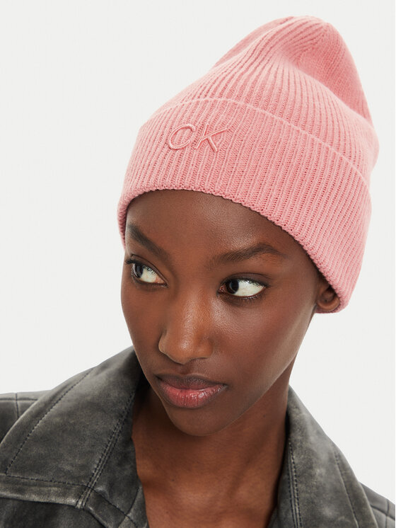 Calvin Klein Calvin Klein Mütze Embroidery Fine K60K612590 Rosa
