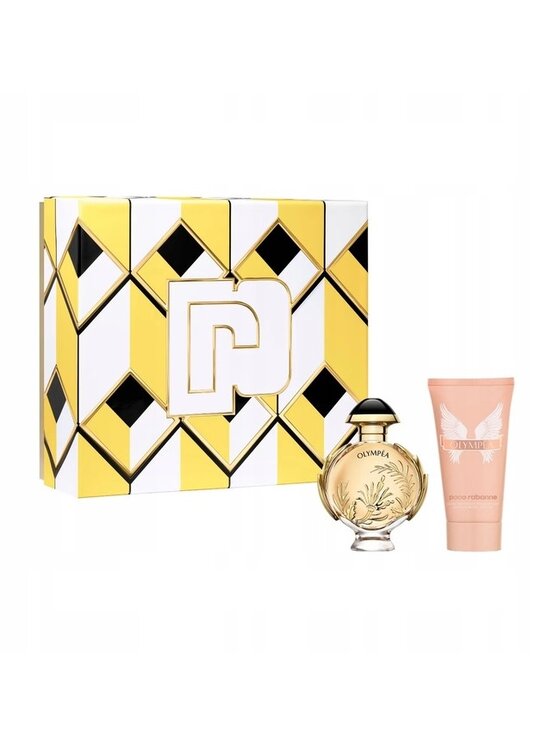 Zestaw zapachowy Paco Rabanne, Olympea Solar Intense zestaw woda perfumowana spray 50ml + balsam do ciała 75ml