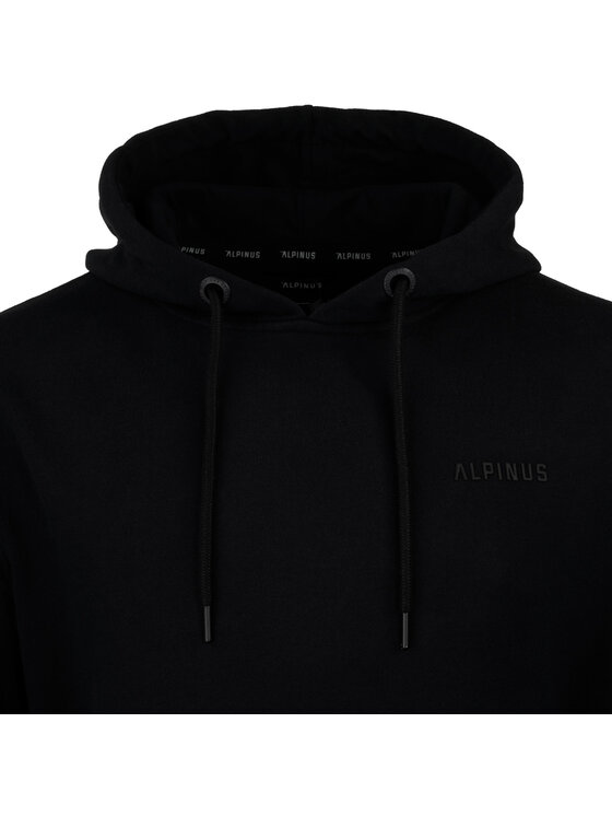 Alpinus Alpinus Bluza Lugano Czarny Active Fit