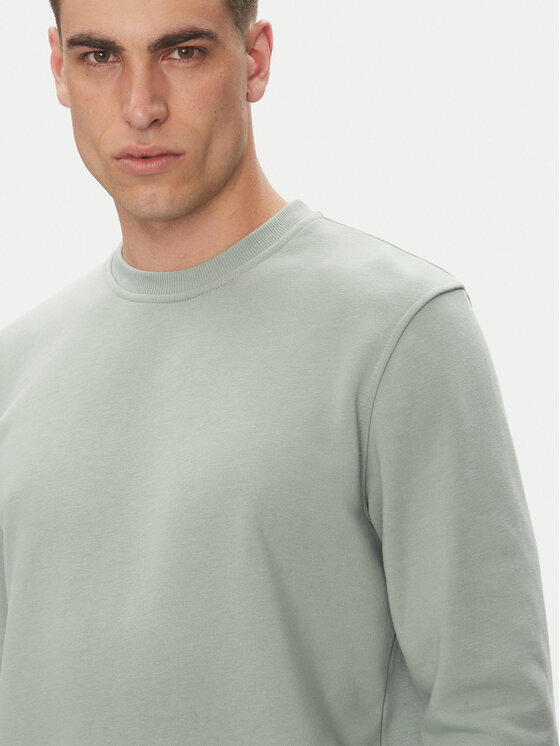 INDICODE INDICODE Sweatshirt Fence 50-411 Grün Regular Fit