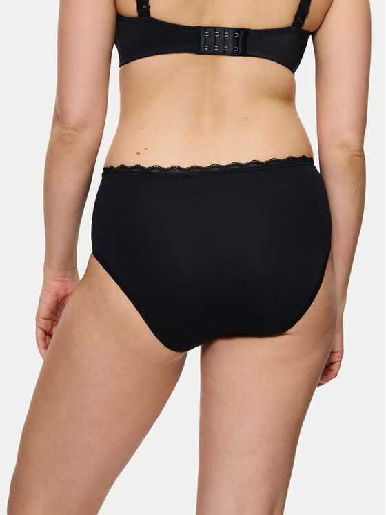 Triumph Triumph Chilot clasic Feel Of Cotton 10224959 Negru