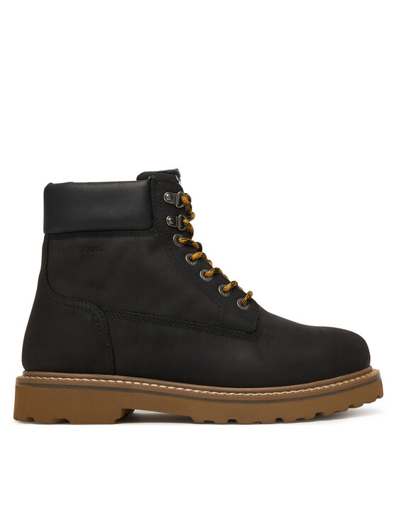 Tommy Jeans Tommy Jeans Polacchine Archive '01 Boot High Lth Wpm EM0EM01757 Nero