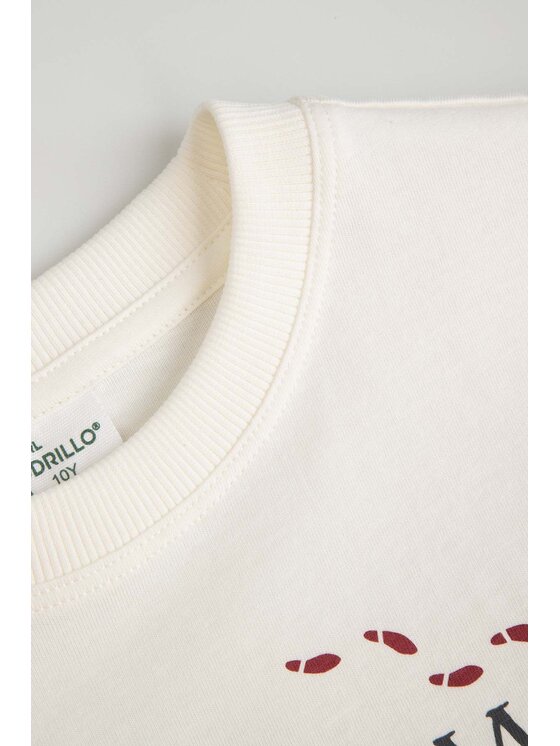 Coccodrillo Coccodrillo T-Shirt ZC6143201LBW-003 Krémová Regular Fit